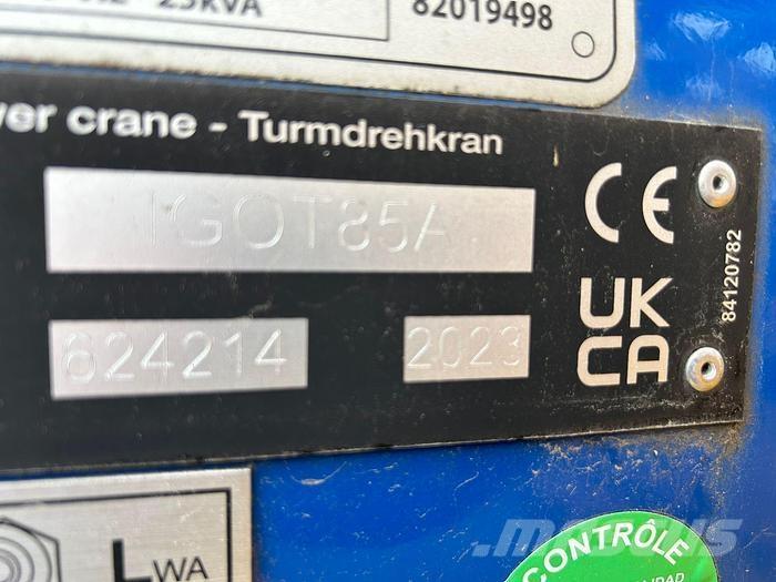 Potain IGO T 85 A Grue à tour