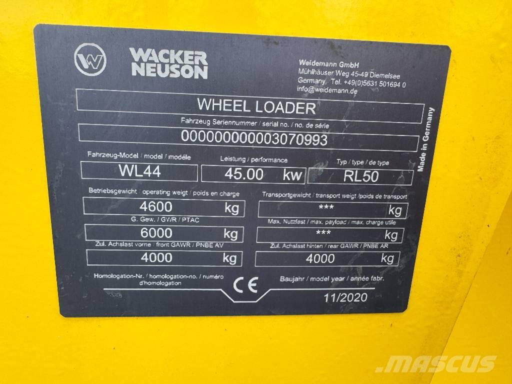 Wacker Neuson WL44 Chargeuse sur pneus