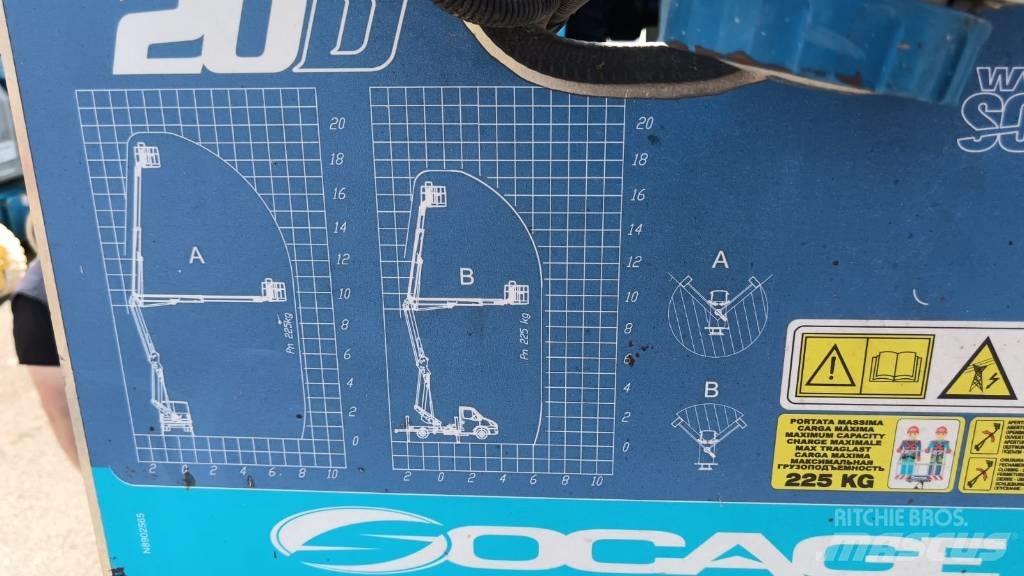 Socage 20d Camion nacelle