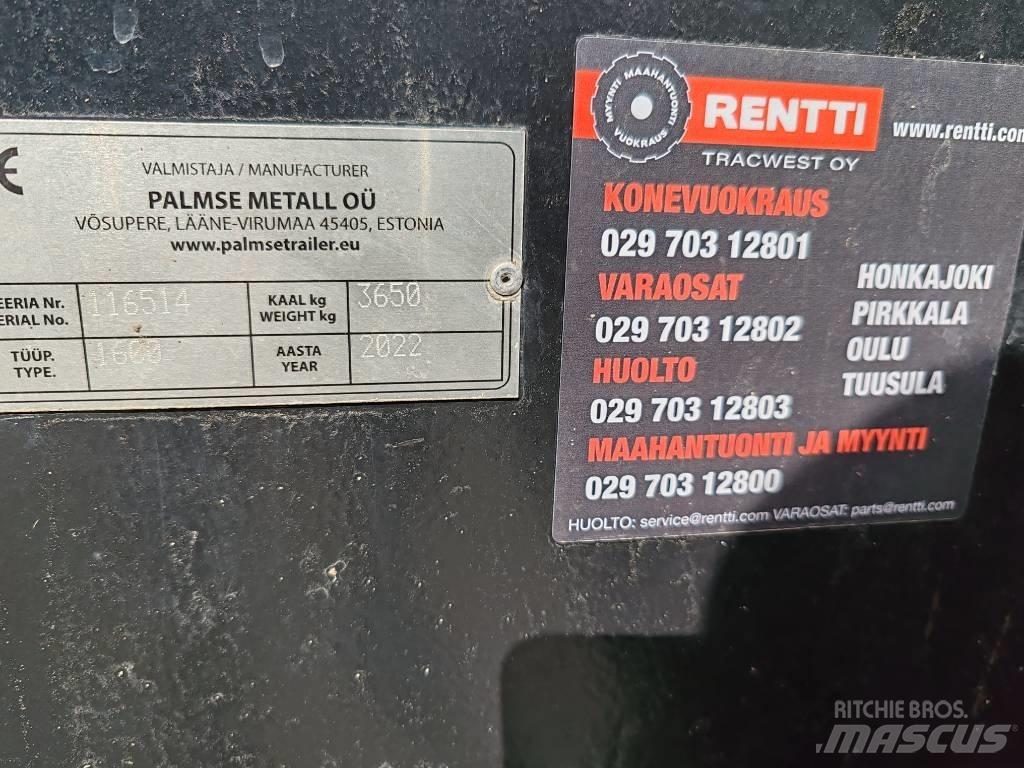Palmse Trailer 1600 Benne céréalière