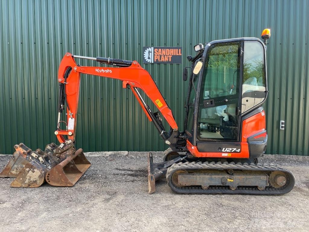 Kubota U 27-4 Mini pelle < 7t