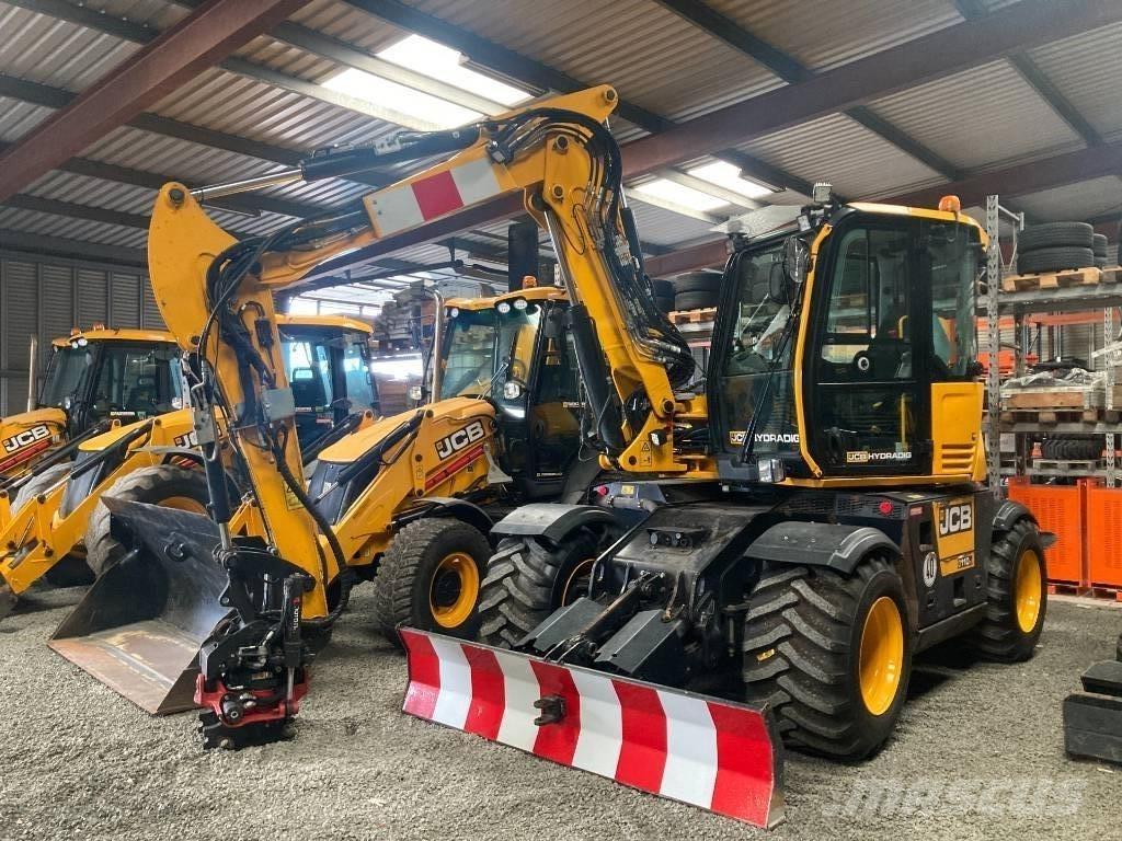 JCB Hydradig HD110W Pelle sur pneus