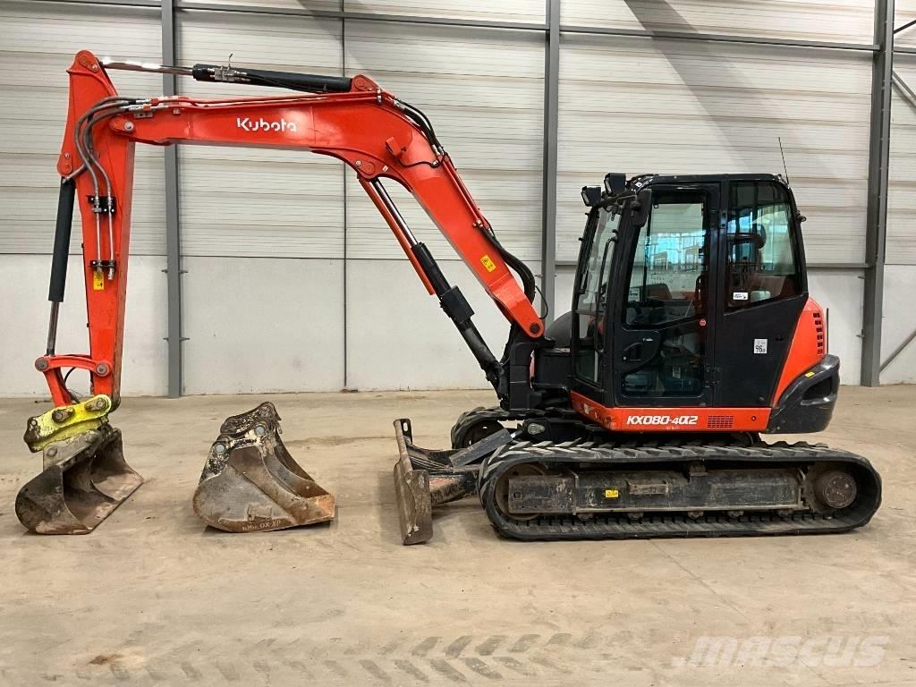 Kubota KX 080-4 A 2 Mini pelle 7t-12t