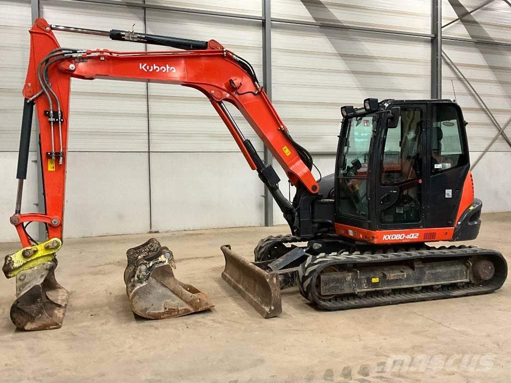 Kubota KX 080-4 A 2 Mini pelle 7t-12t