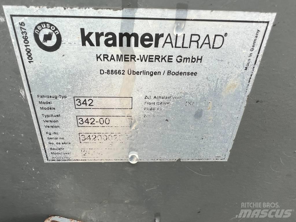 Kramer 380 shovel Chargeuse sur pneus