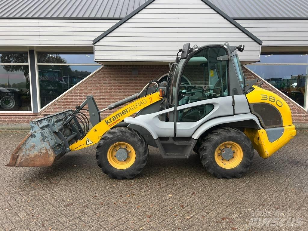 Kramer 380 shovel Chargeuse sur pneus