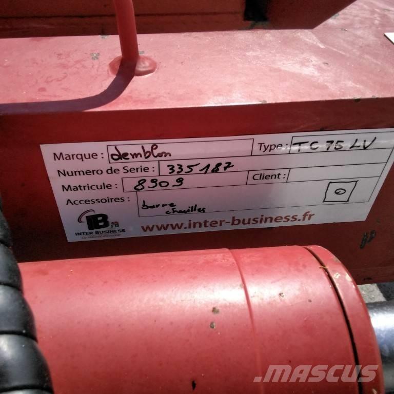 Demblon TC 75 LV Charrue réversible