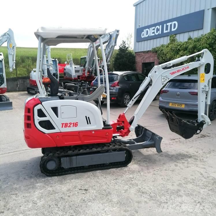 Takeuchi TB216 Mini pelle < 7t