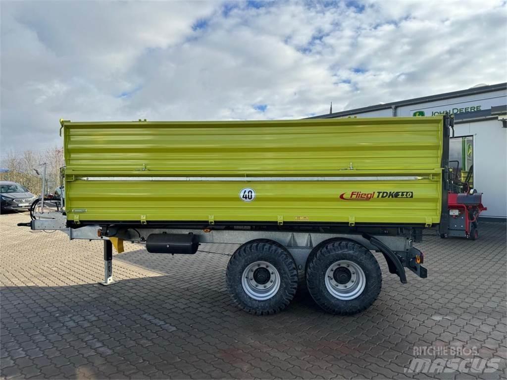Fliegl TDK 110-88 Remorque benne