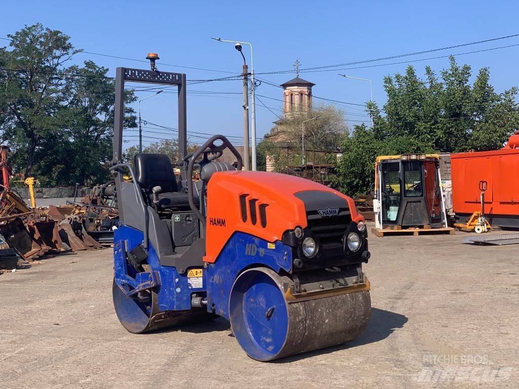 Hamm HD 8 VV Rouleaux tandem