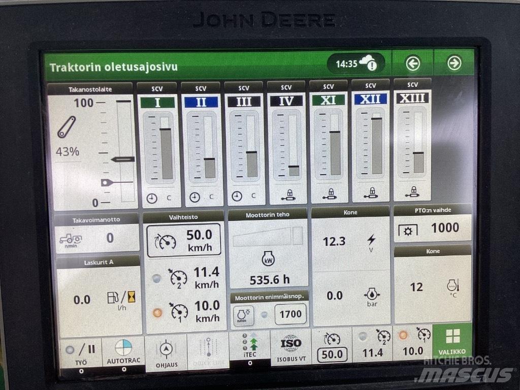 John Deere 6155R Tracteur