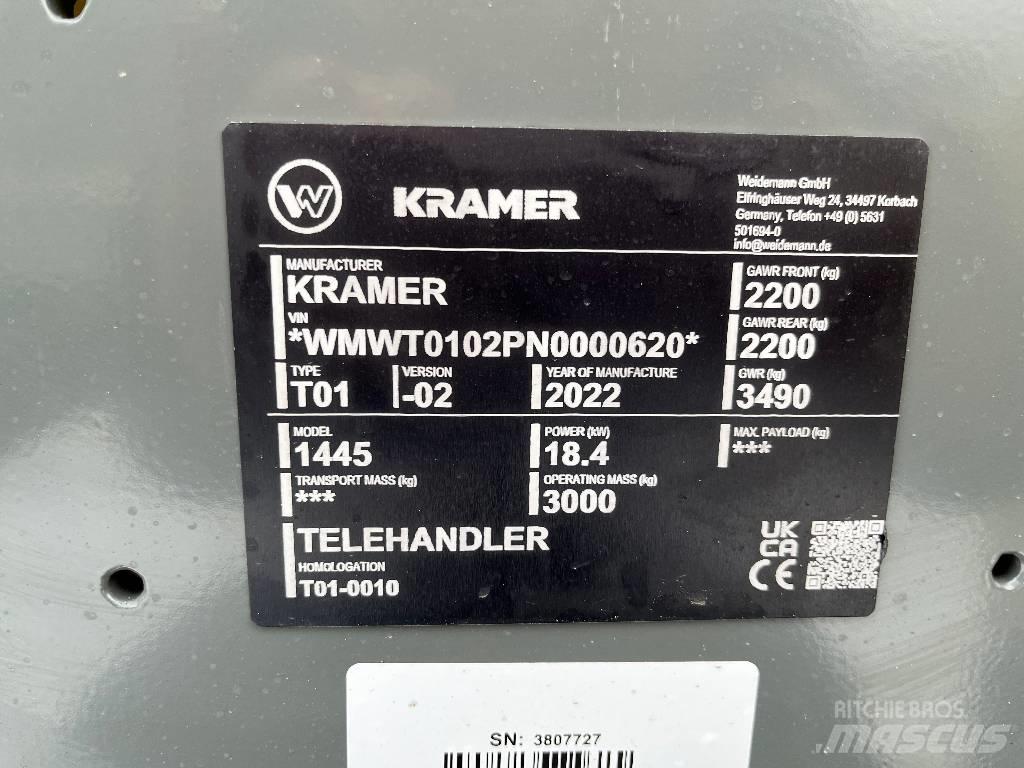 Kramer 1445 Chargeuse télescopique sur pneus