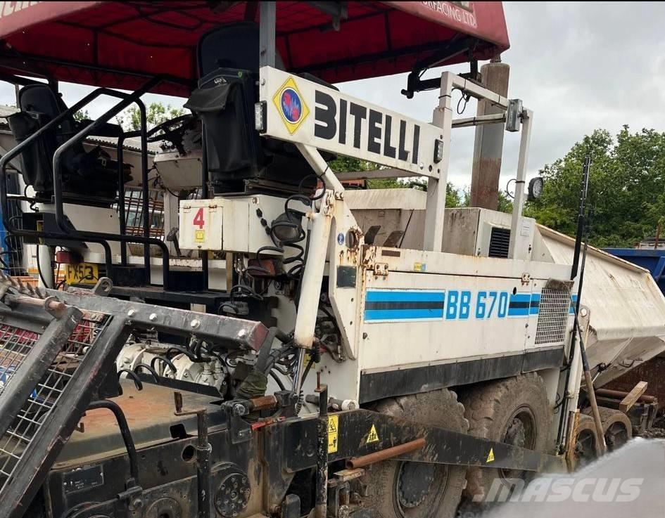 Bitelli BB 670 Finisseur