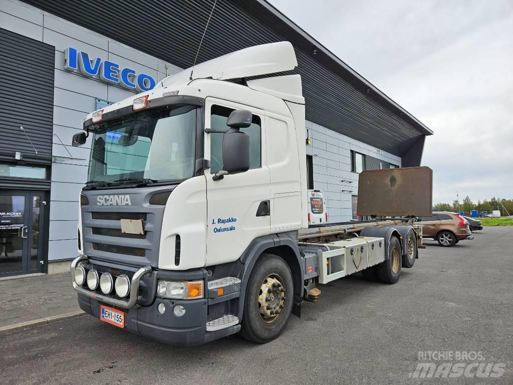 Scania G420 6x2*4 Camion porte container