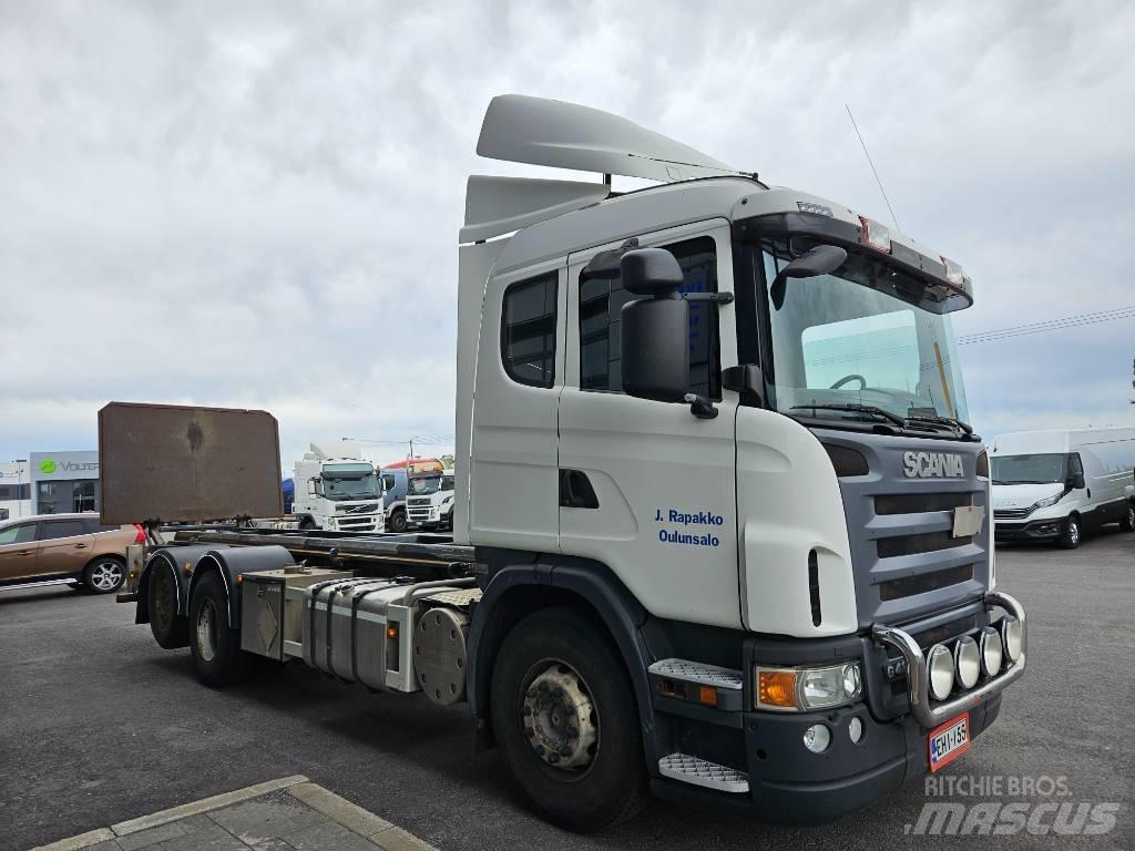 Scania G420 6x2*4 Camion porte container
