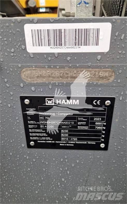 Hamm HC70i Rouleaux monocylindre
