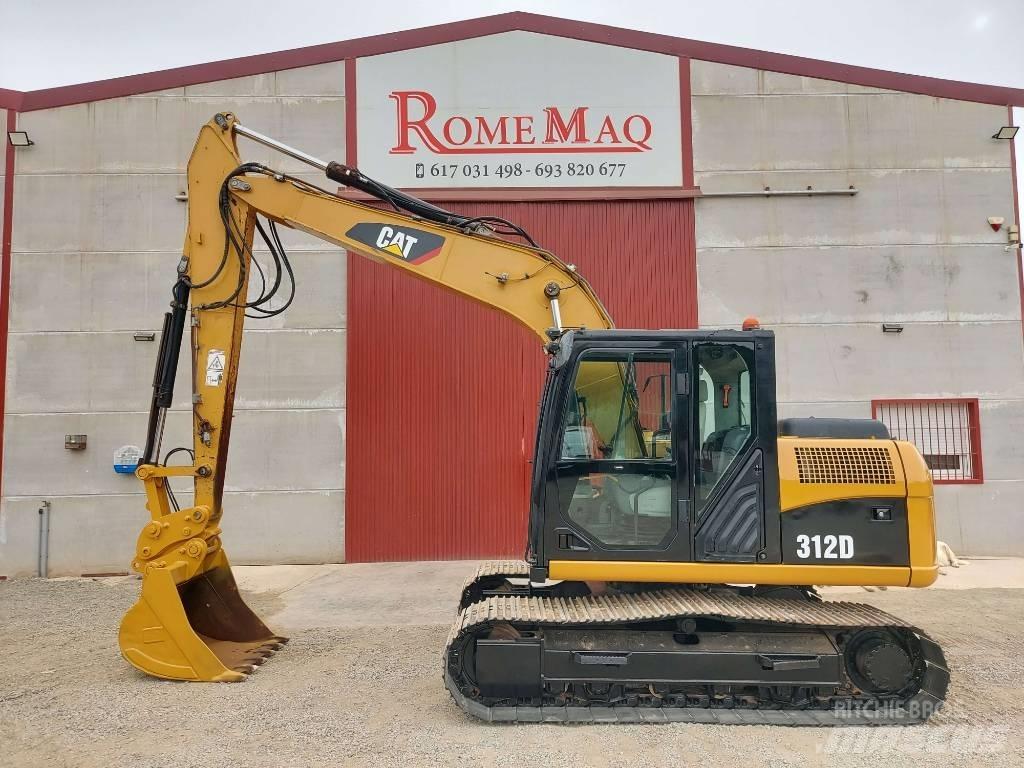CAT 312 D Pelle sur chenilles