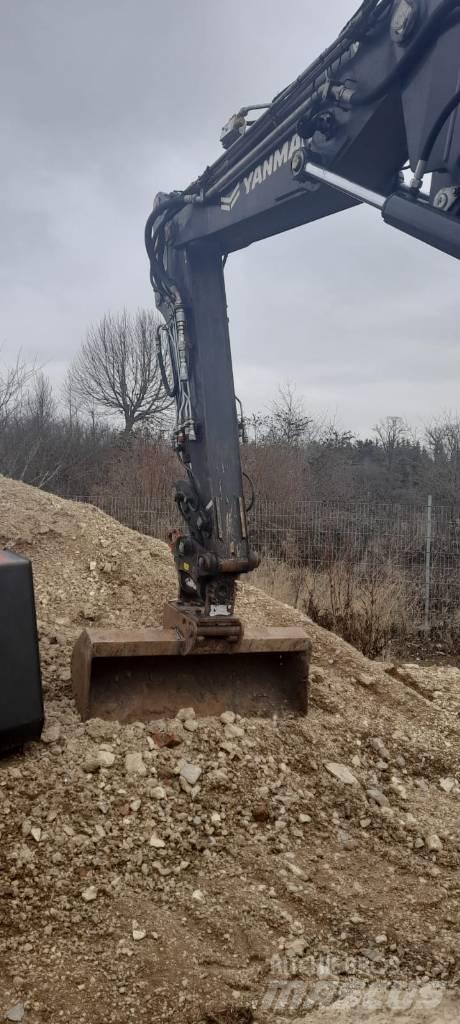 Yanmar B 110 W Pelle sur pneus