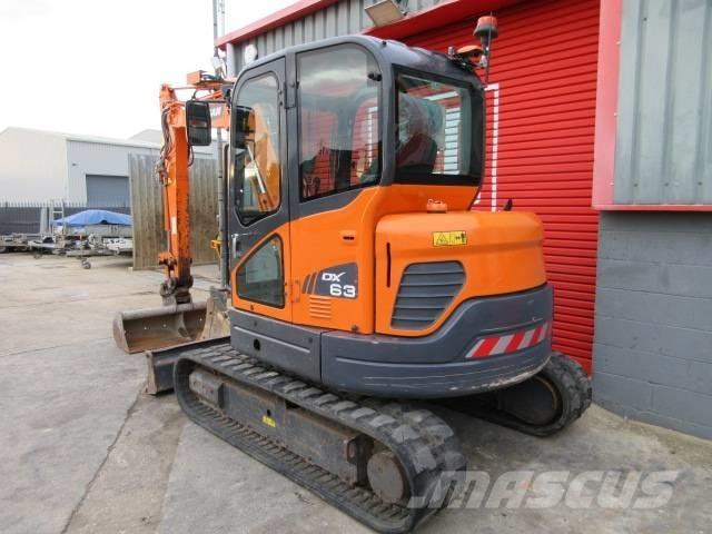 Doosan DX 63-3 Mini pelle < 7t