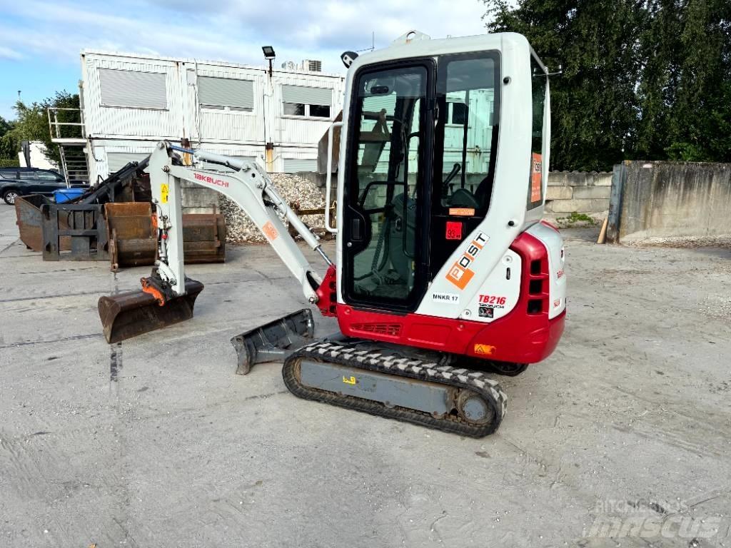 Takeuchi TB 216 Mini pelle < 7t