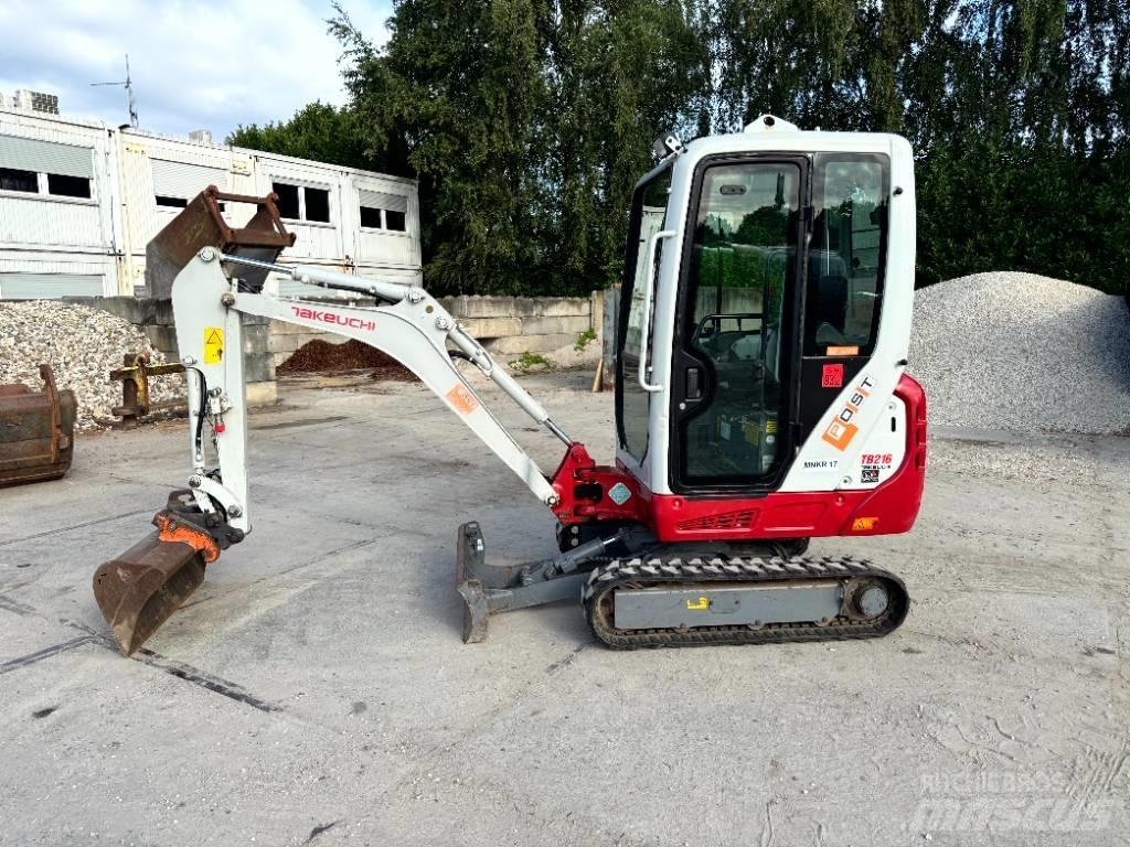 Takeuchi TB 216 Mini pelle < 7t