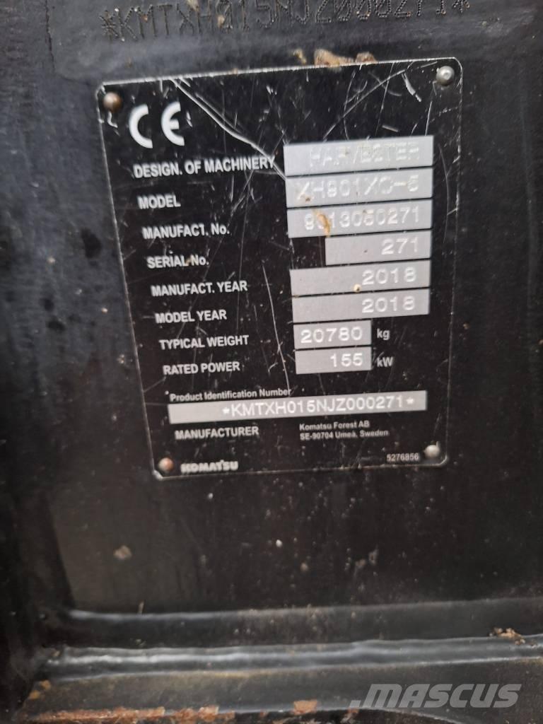 Komatsu 901 XC Abatteuse