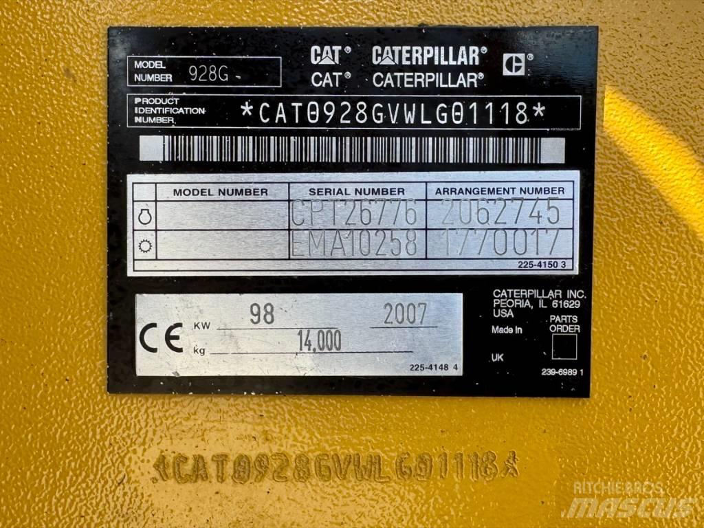 CAT 928 G z Chargeuse sur pneus
