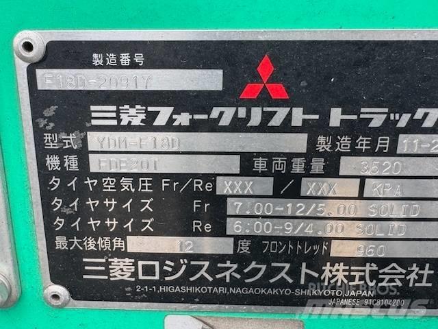 Mitsubishi FD 18 Chariots diesel