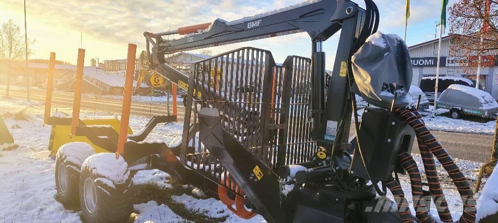 BMF BMF 720 11T1 PRO Remorque forestière avec grue