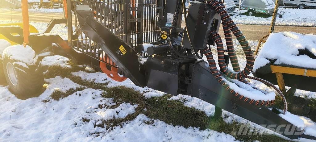 BMF BMF 720 11T1 PRO Remorque forestière avec grue