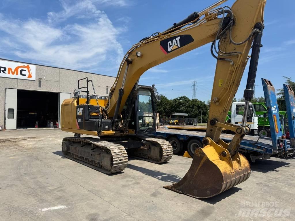 CAT 318E Pelle sur chenilles