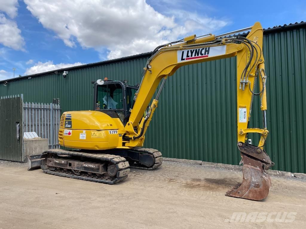 Komatsu PC 80 MR-5E0 Mini pelle 7t-12t