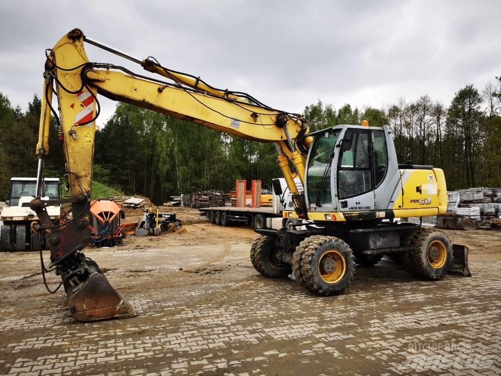 New Holland MH 5.6 Pelle sur pneus