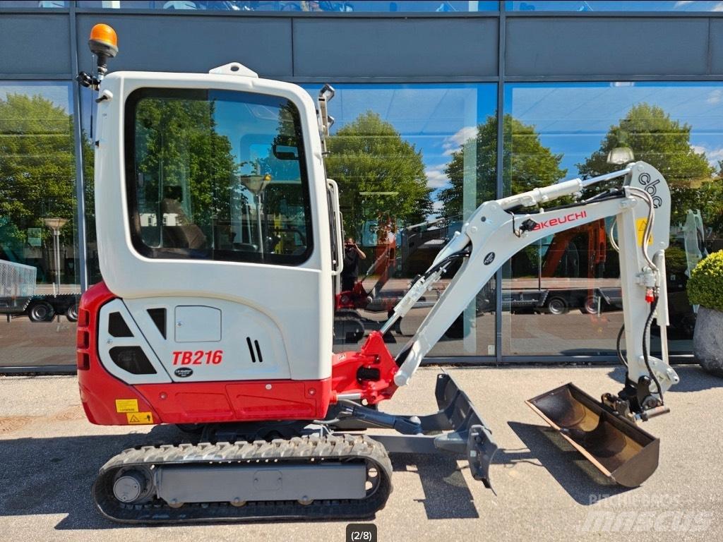 Takeuchi TB 216 Mini pelle < 7t
