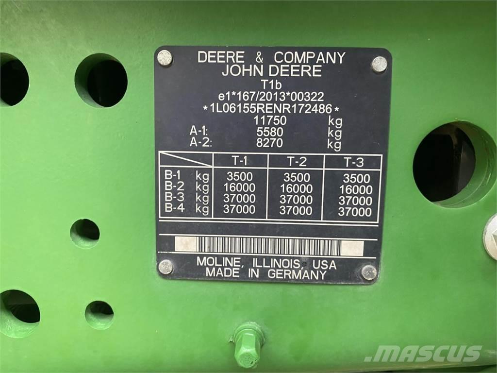 John Deere 6R 155 Tracteur
