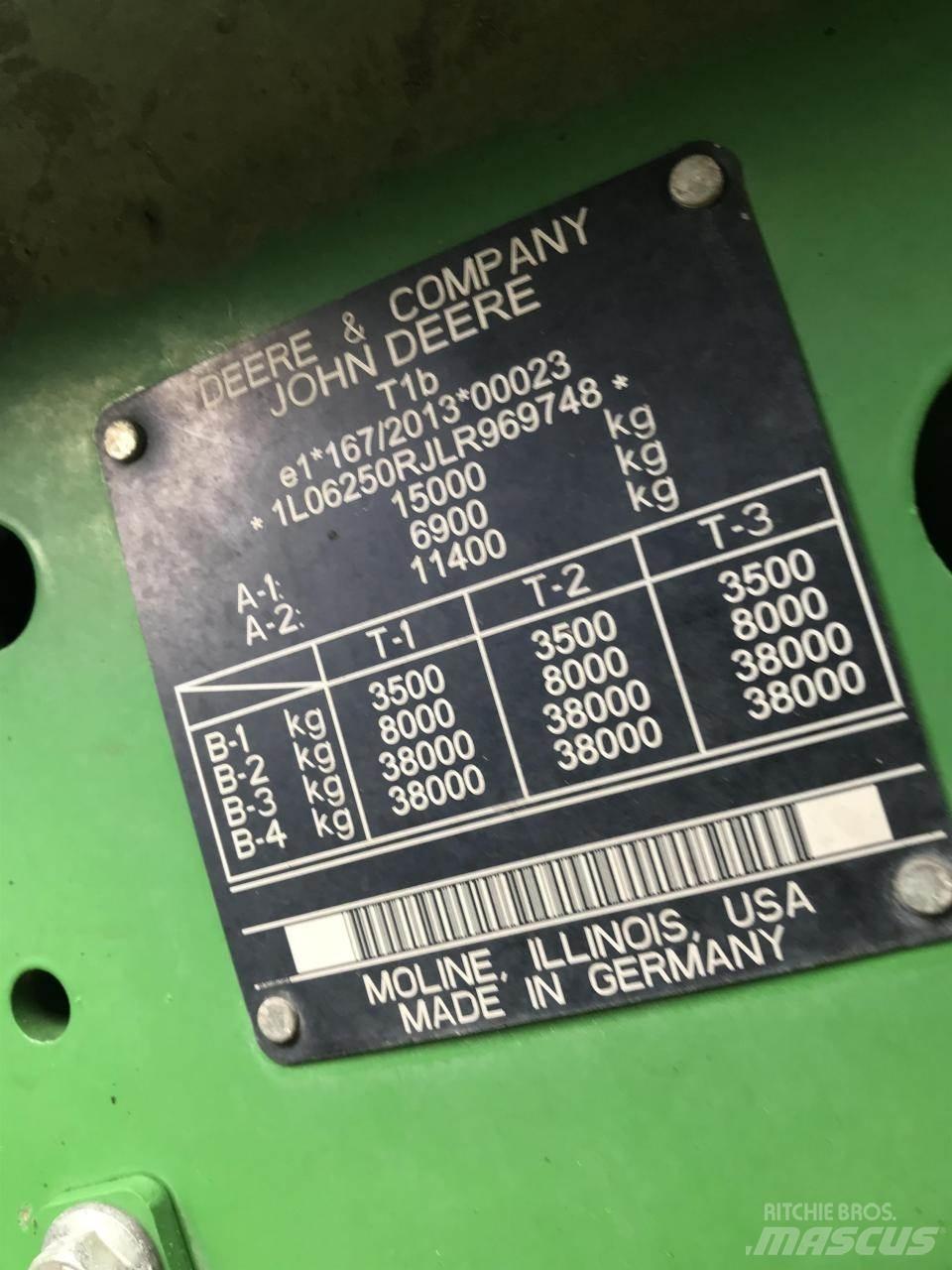 John Deere 6250R Tracteur