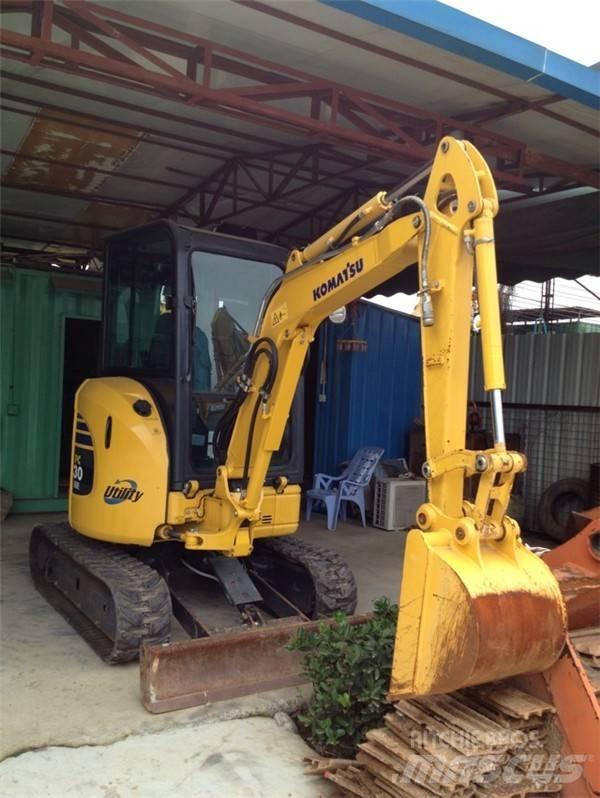 Komatsu PC 30 MR-3 Mini pelle < 7t