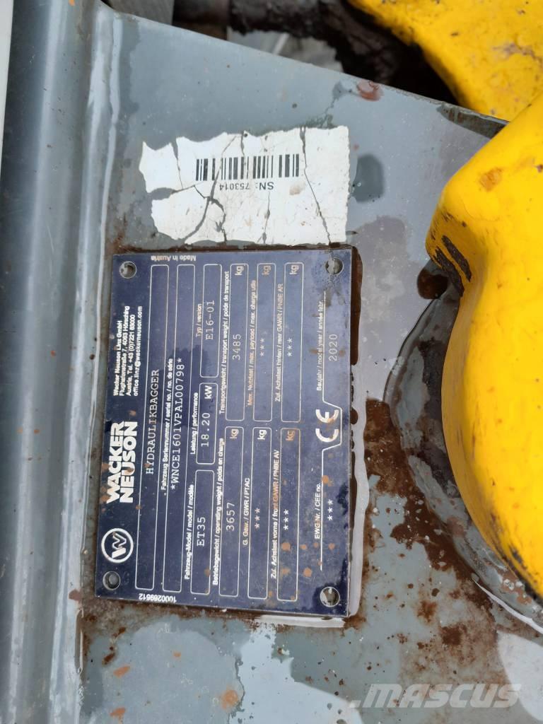 Wacker Neuson ET 35 Pelle sur chenilles