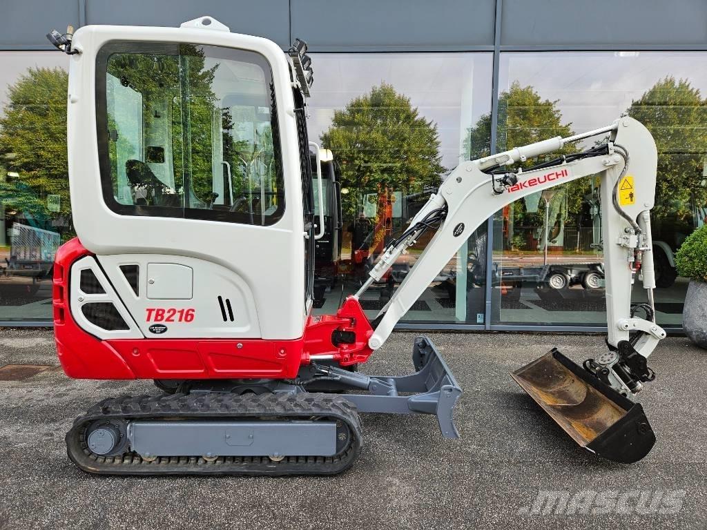 Takeuchi TB 216 Mini pelle < 7t