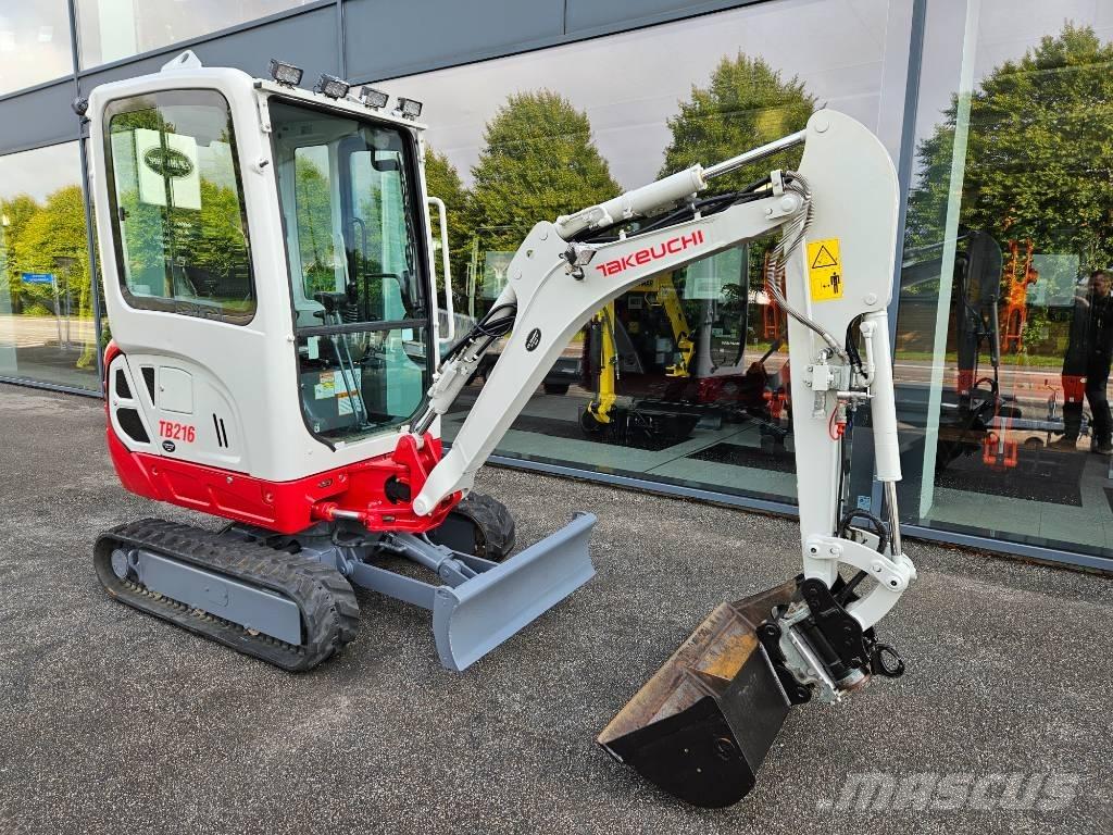 Takeuchi TB 216 Mini pelle < 7t