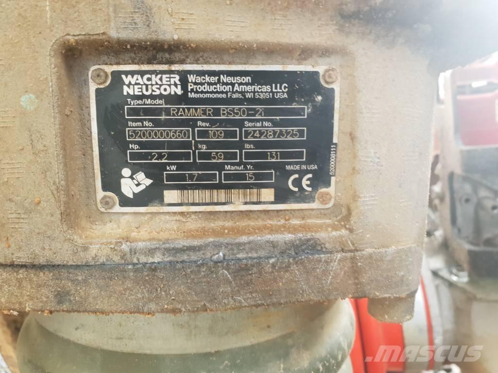 Wacker BS50-2i Compacteurs