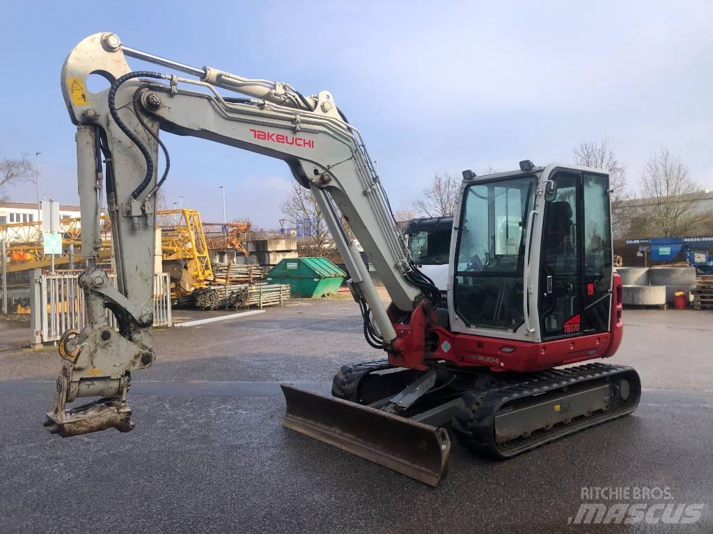 Takeuchi TB 370 Mini pelle 7t-12t