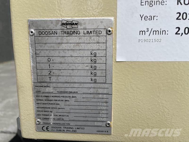Doosan 7 / 20 Compresseur