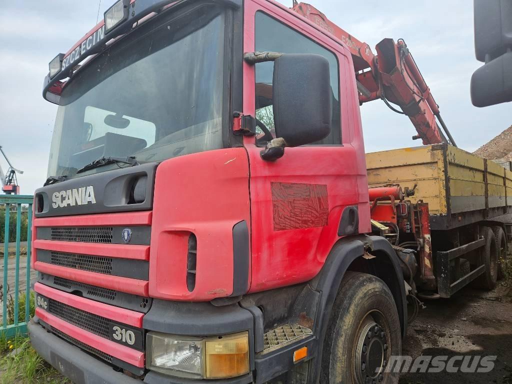 Scania P 94 FASSI Camion Fourgon