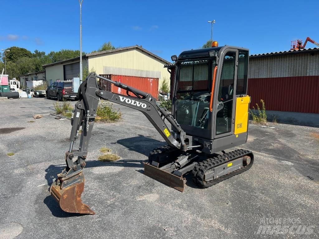 Volvo EC 18 E Mini pelle < 7t