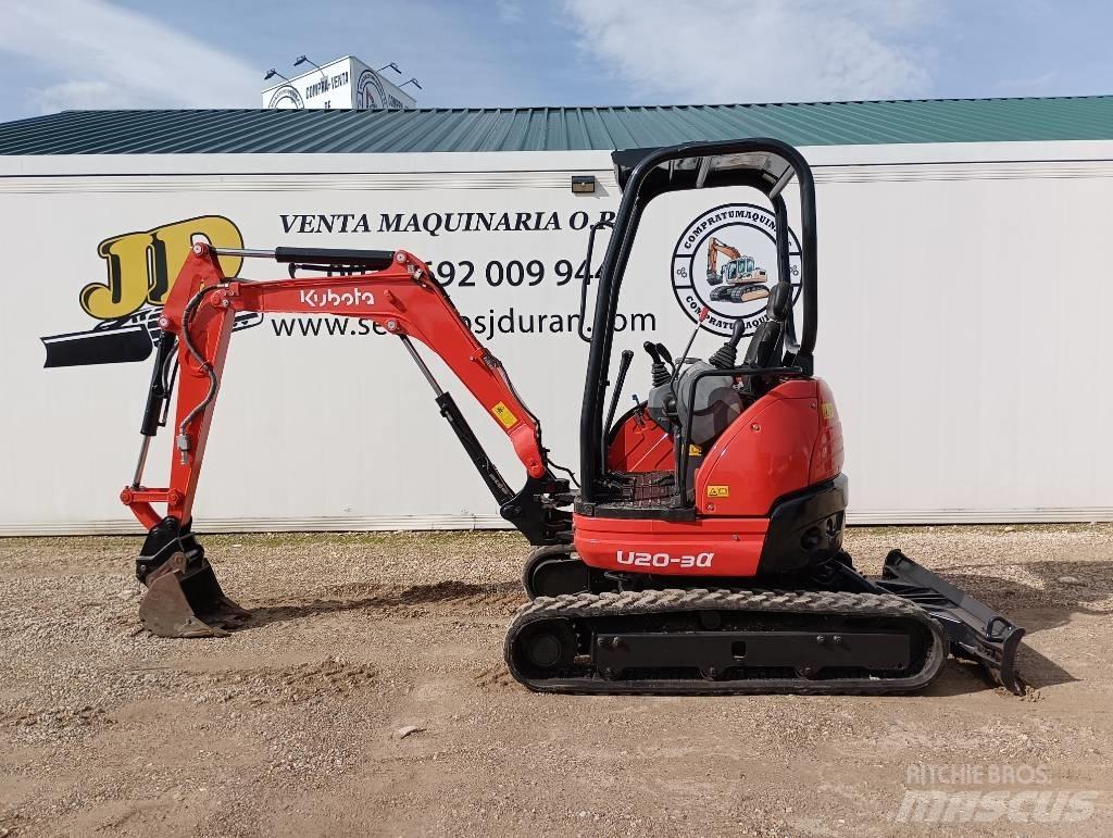 Kubota U 20-3a Mini pelle < 7t