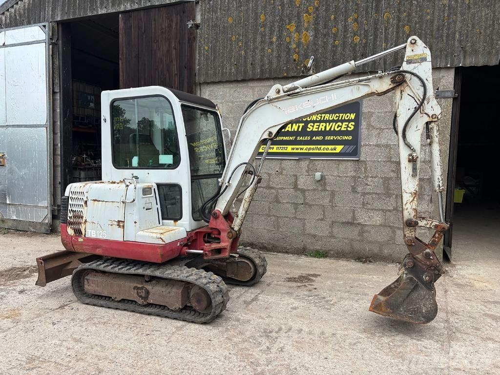 Takeuchi TB 125 Mini pelle < 7t