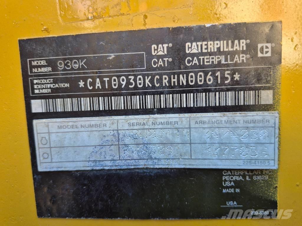 CAT 930 K Chargeuse sur pneus