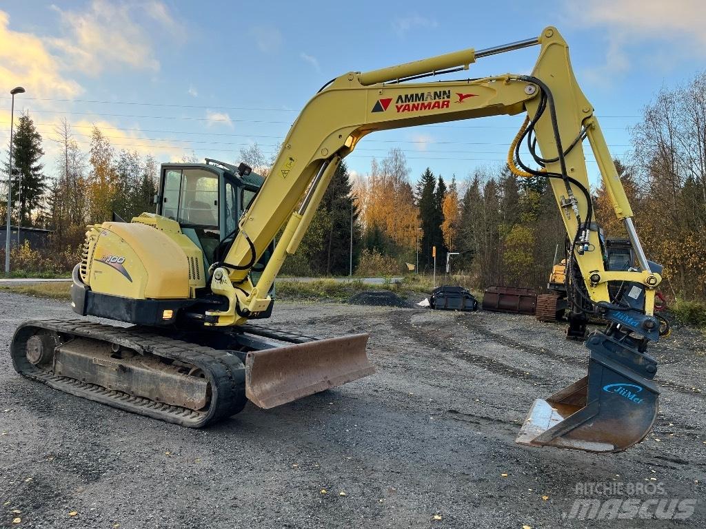 Yanmar SV 100 Mini pelle 7t-12t