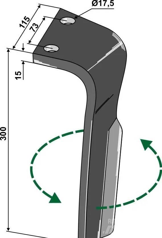 Lemken KE tines Châssis et suspension